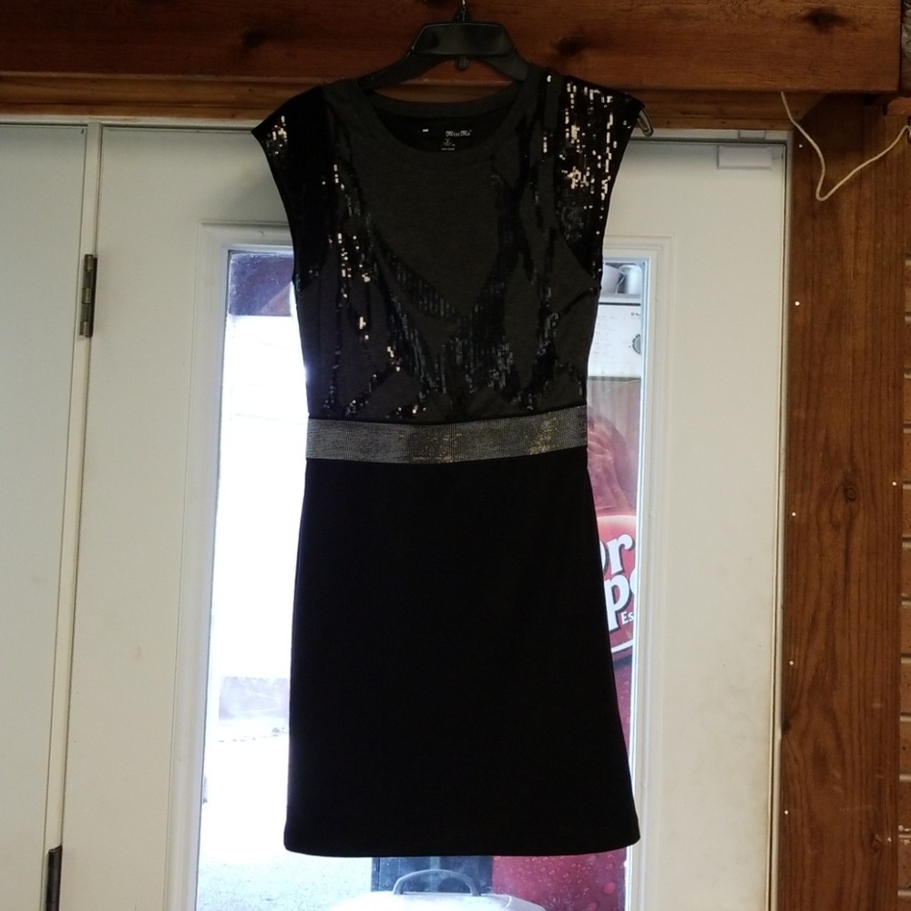 MissMe Sequin Knit Dress